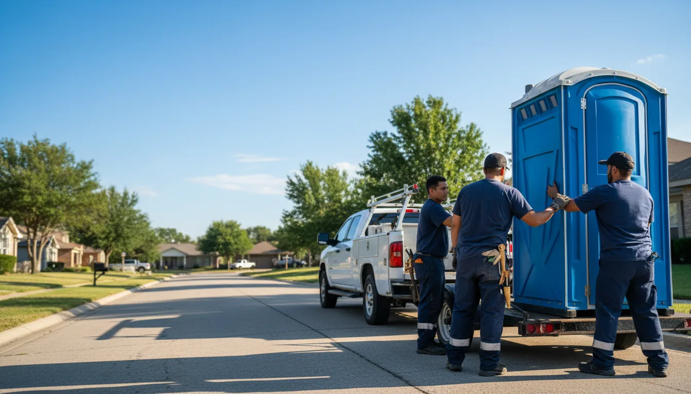 Portable Toilet Rental in Little York, IL near me
